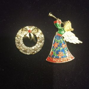 Holiday pins